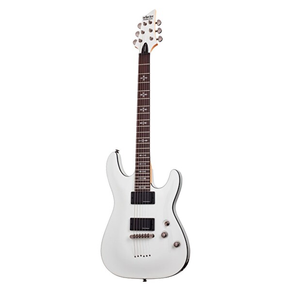Schecter Demon-6 Elektro Gitar (Vintage White)