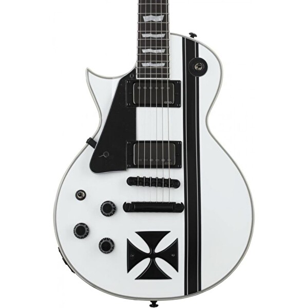 Esp Ltd James Hetfield Signature Iron Cross Snow White Solak Elektro Gitar