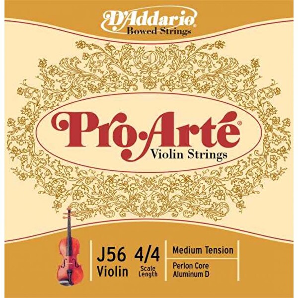 D'Addario J56 Pro-Arte Violin String Set
