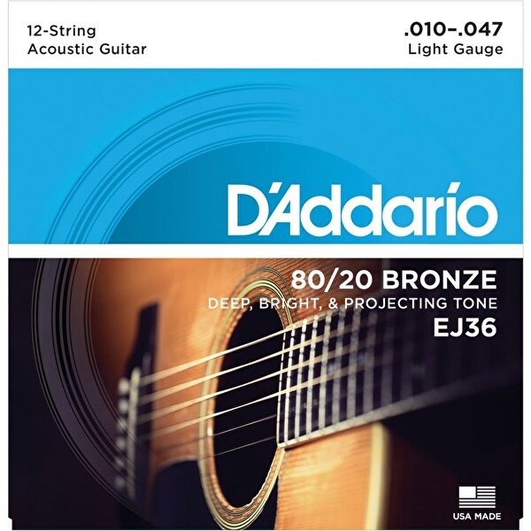 D'Addario EJ36 Akustik Gitar Teli