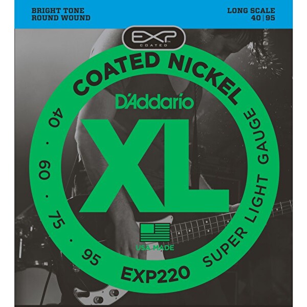 D'Addario EXP220 Bas Gitar Teli