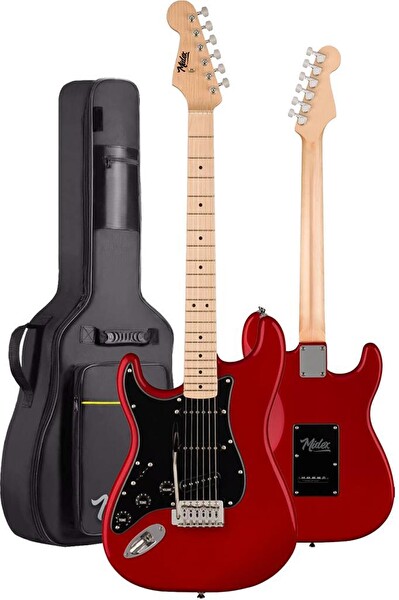 Midex RPH-31RD-50AMP Solak Elektro Gitar 50W Amfili Full Set