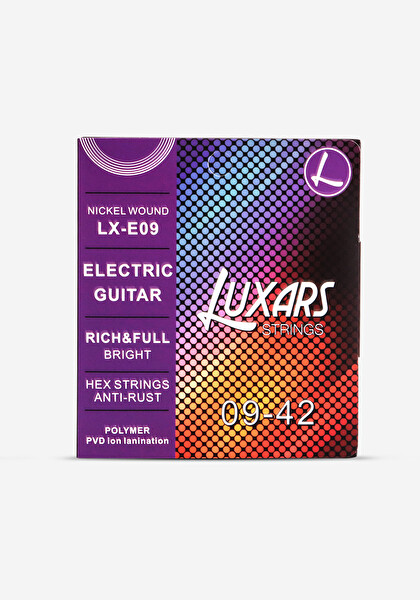 Luxars Elektro Gitar Teli LX-E09