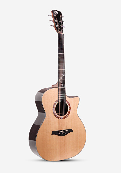 Luxars Elektro Akustik Gitar LR4-40