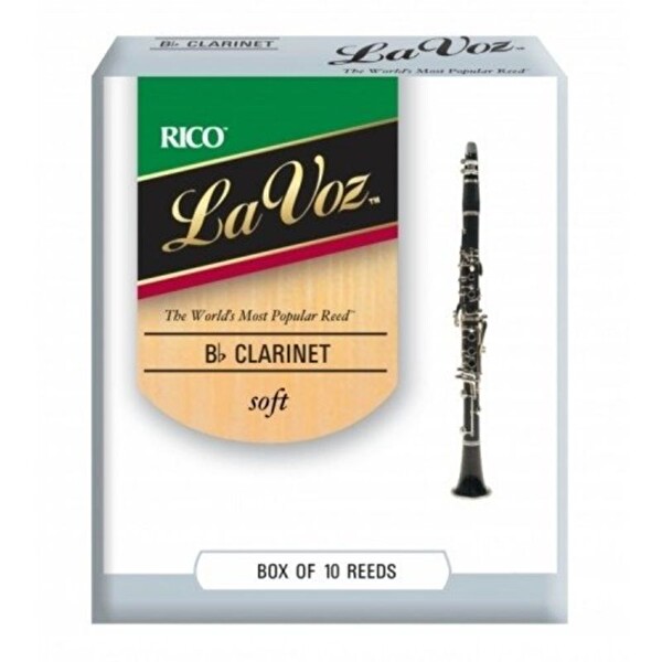Daddario Woodwinds La Voz RCC10SF Sib Klarnet Kamışı Soft