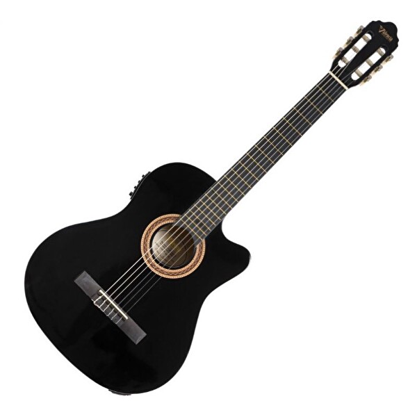Valencia VC104TCEBK Klasik Gitar