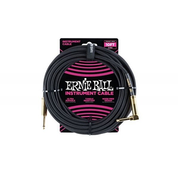 Ernieball P06081 10 FT Enstrüman Kablosu