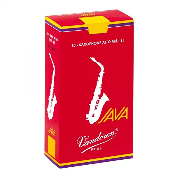 Vandoren SR2625R Java Red Cut Alto Saksafon Kamışı 10'lu No: 2.5