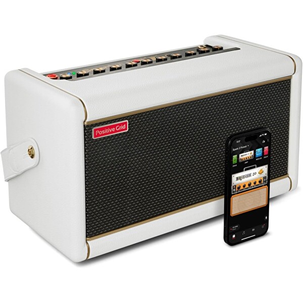 Positive Grid Spark 2 50 W Pearl Akıllı Gitar Amfisi