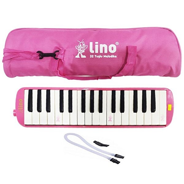 Lino Bez Çantalı Pembe Melodika