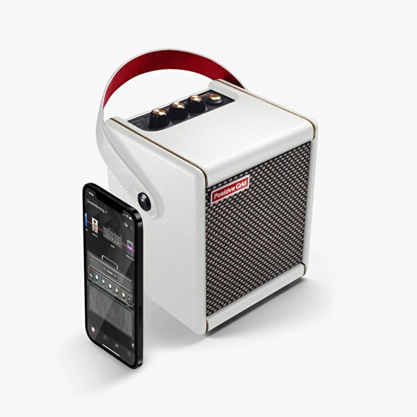 Positive Grid Spark MINI Akıllı Gitar Amfisi Beyaz