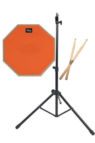 Midex DD-1080-PAK Bateri Davul Çalışma Pedi Seti 8
