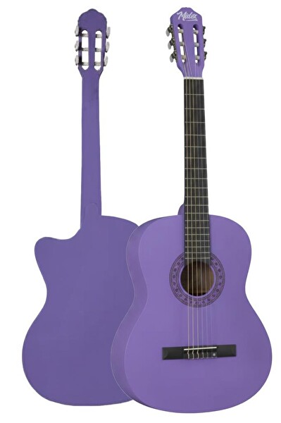 Midex CG-270PRP Mor Renk Klasik Gitar 4/4 Yetişkin Boy Sap Ayarlı Full Set