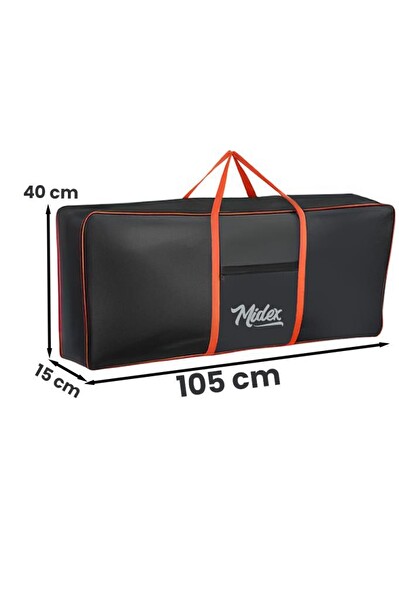 Midex CS-104A Profesyonel Org İçin Uyumlu Org Taşıma Çanta Kılıfı 15x40x105 CM