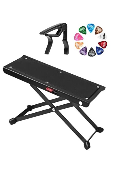Lastvoice GS-03S-PAK Gitaristler için Ayak Sehpası Aksesuar Seti