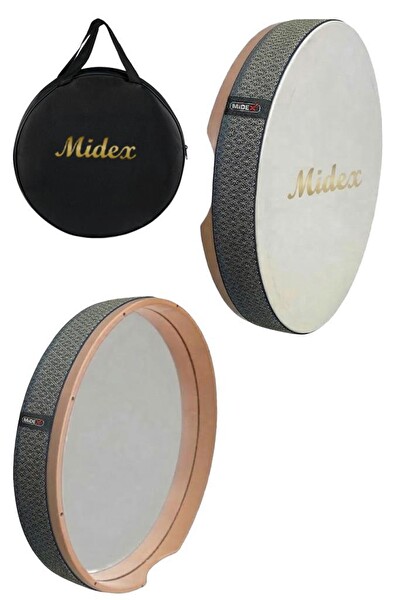 Midex BR-810 Kaliteli Bendir Def Akort Ayarlı El Tutma Oyuklu Çantalı