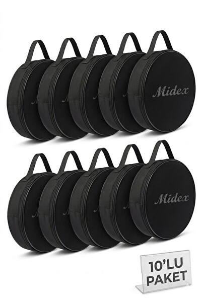 Midex BCS-400X 10'lu Kaliteli Bendir Def Erbane Taşıma Çantası Kılıfı