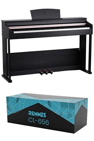 Rennes CL-656BK Hammer Action 88 Tuş Profesyonel Siyah Dijital Piyano