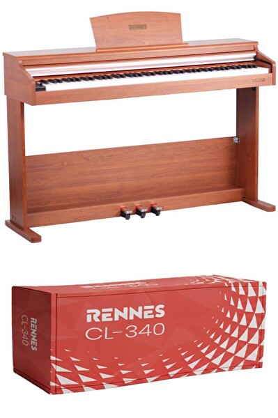 Rennes CL-340OR Tuş Hassasiyetli 88 Tuş Dijital Piyano Profesyonel Ahşap