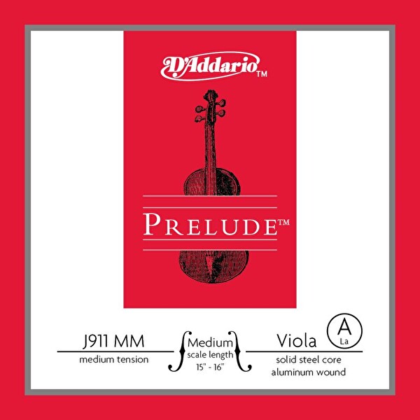 D'Addario J911MM 15\ Viyola Tek Tel Prelude
