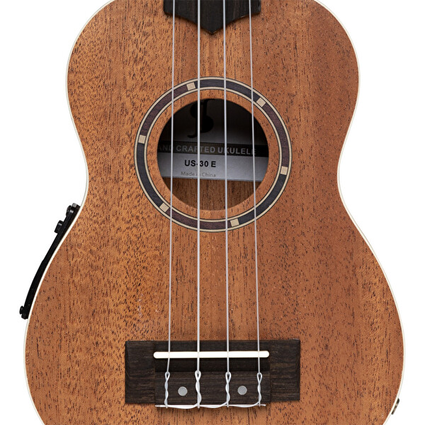 Stagg UC-30E Elektro Akustik Ukulele Cocnert-Gigbag