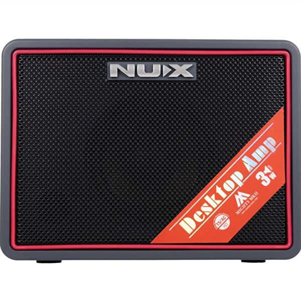 Nux Mighty Lite BT MKII Gri Taşınabilir Elektro Gitar Amfisi