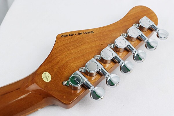 Smiger L-G2 Pro 3TS HSS Elektro Gitar 3 Ton Güneş Patlaması