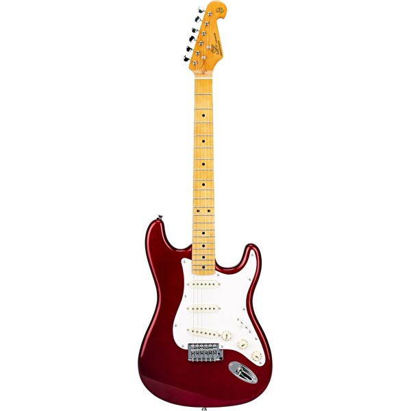 SX SST57 3/4 Elektro Gitar Elma Şekeri Kırmızısı