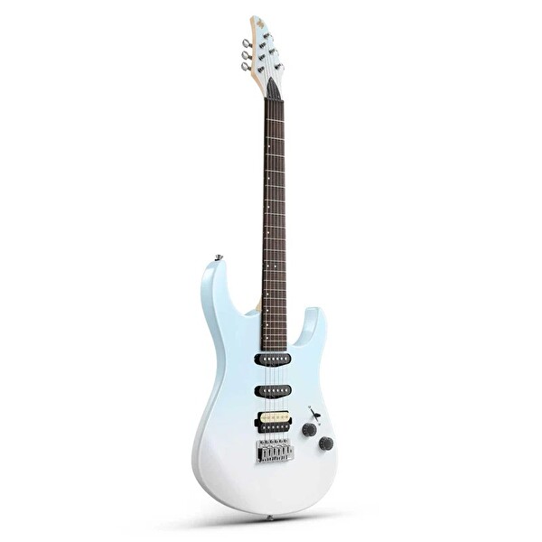 Donner DMT-66 Elektro Gitar Beyaz Gradyan