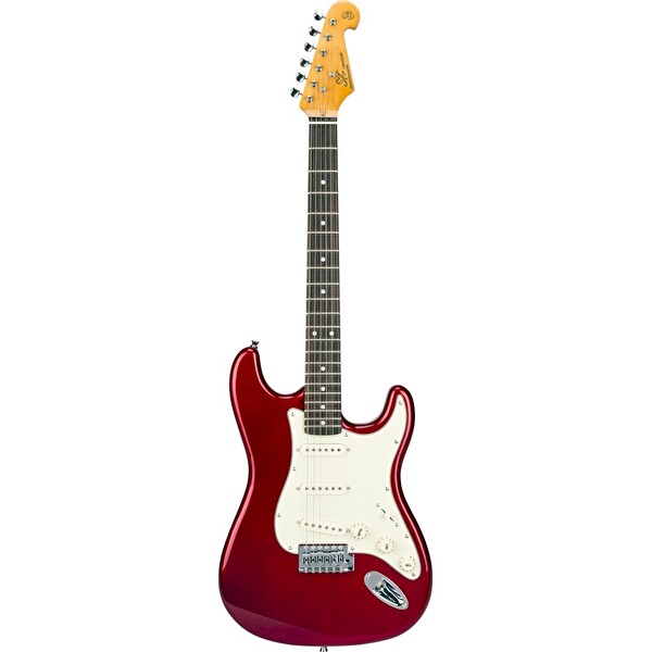 SX SST62 3/4 Elektro Gitar Elma Şekeri Kırmızısı