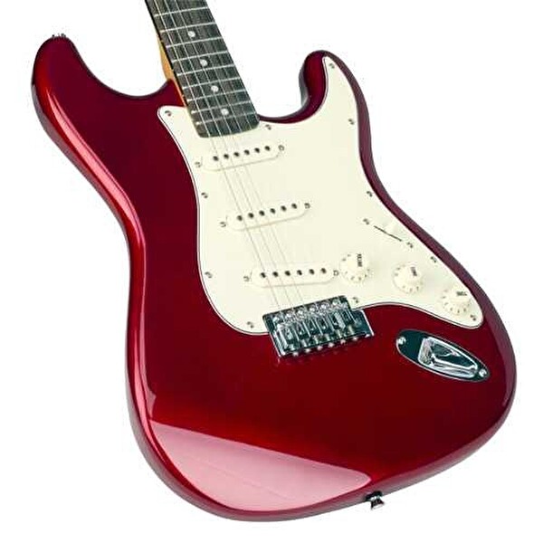 SX SST62 3/4 Elektro Gitar Elma Şekeri Kırmızısı