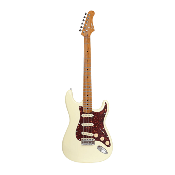 Smiger L-G2 PRO S VW Stratocaster Tipi Elektro Gitar Vintage Beyaz