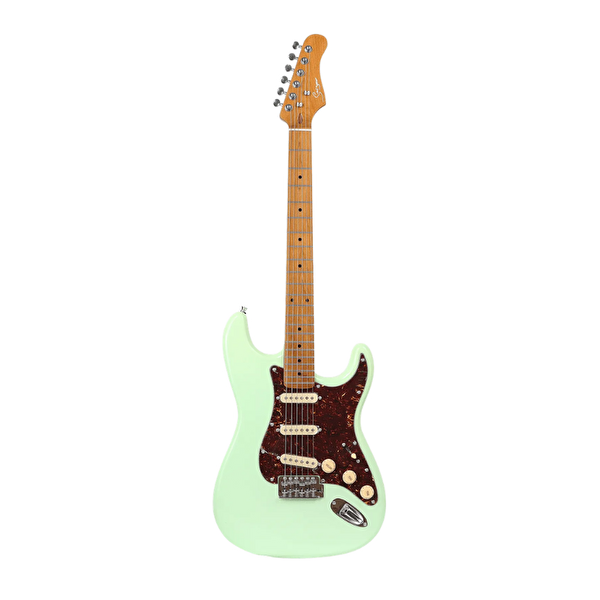 Smiger L-G2 PRO S SG Stratocaster Tipi Elektro Gitar Sörf Yeşili