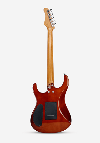 Luxars S-G37-T SHB HH Elektro Gitar Doğal Damarlı Bal Rengi Geçişli