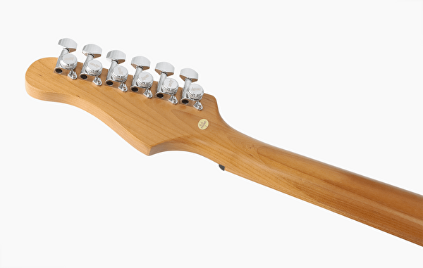 Luxars S-G37-T SHB HH Elektro Gitar Doğal Damarlı Bal Rengi Geçişli