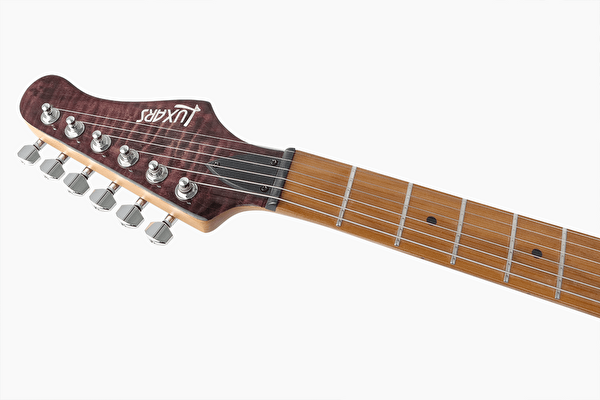 Luxars S-G37-T SHB HH Elektro Gitar Doğal Damarlı Bal Rengi Geçişli
