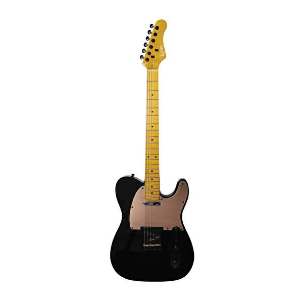 Luxars S-G27 Max TBK Telecaster Elektro Gitar Şeffaf Siyah