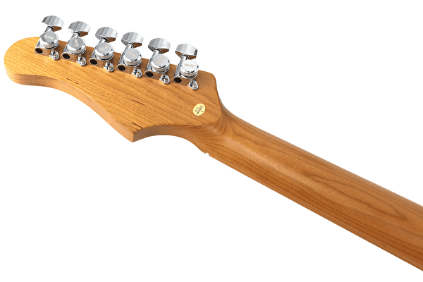 Luxars S-G25 SBL Stratocaster Tipi Elektro Gitar Doğal Damarlı Mavi