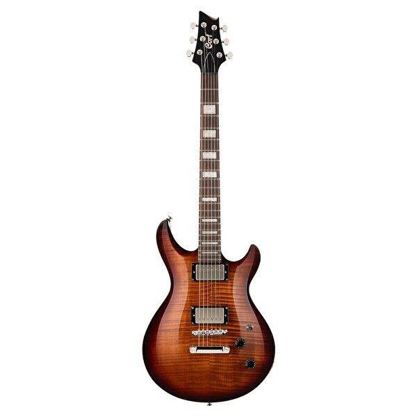 Cort M600 TSB 6 Telli Elektro Gitar Tütün Rengi Geçişli