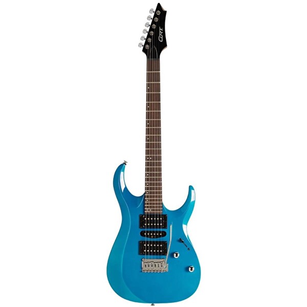 Cort X200CBL Elektro Gitar Mavi (H-H)