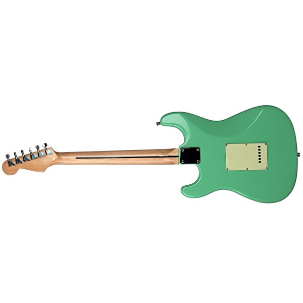 DMX Guitars DEG100 HSS SSG Elektro Gitar Saten Sörf Yeşili