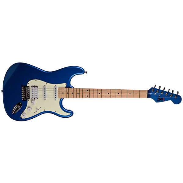 DMX Guitars DEG100 HSS TB Elektro Gitar Şeffaf Mavi