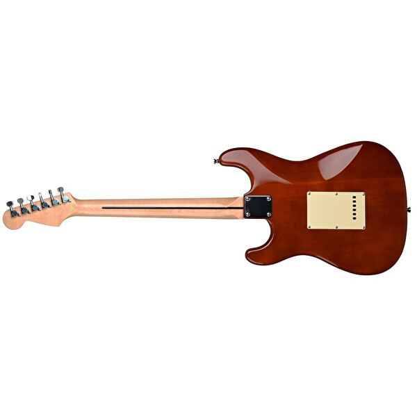 DMX Guitars DEG100 HSS SS Elektro Gitar Sienna Güneş Patlaması