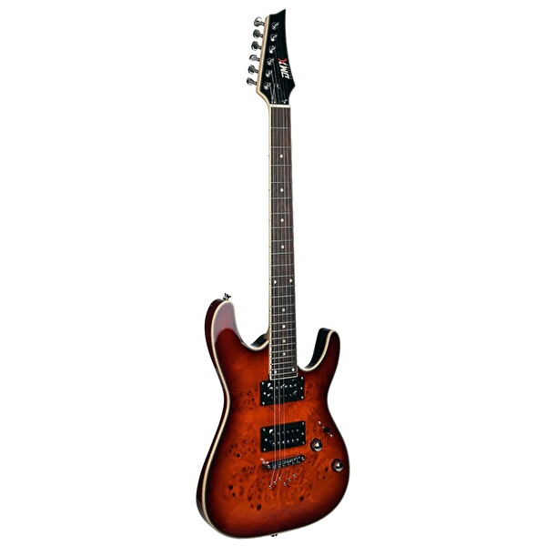 DMX Guitars RZG01 RB Elektro Gitar Kırmızı Patlama