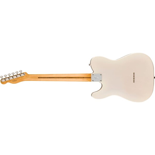 Fender Player II Telecaster Chambered Dişbudak Gövde Akçaağaç Klavye Beyaz Sarı Elektro Gitar