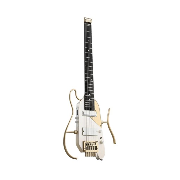 Donner HUSH X Pro Elektro Gitar Lüx Beyaz