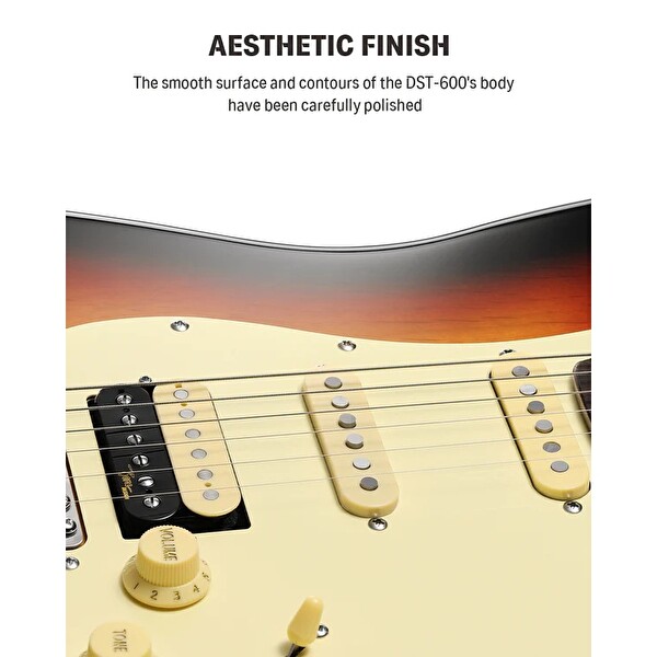 Donner DST-600 Elektro Gitar 3 Renkli