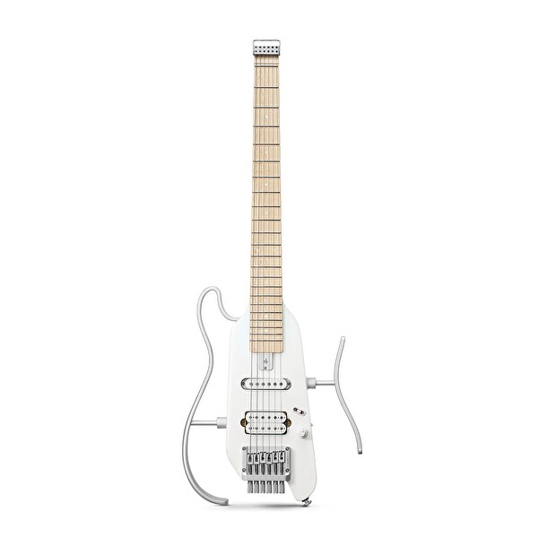Donner Hush-X Headless Traveller Elektro Gitar Beyaz