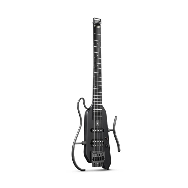 Donner Hush-X Headless Traveller Elektro Gitar Siyah