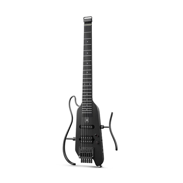 Donner Hush-X Headless Traveller Elektro Gitar Siyah